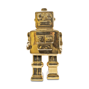 Robot goudkleurig