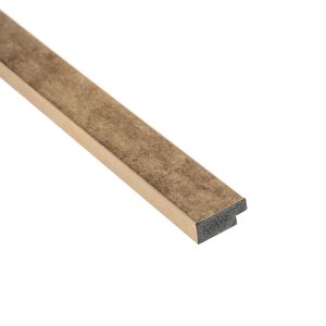Lamelio 3D kunststof wandpaneel Milo – Afwerkstrip rechts